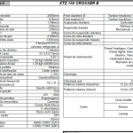 ficha tecnica fotos yamaha xtz 150 crosser