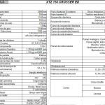 ficha tecnica fotos yamaha xtz 150 crosser