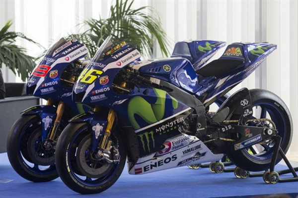 Yamaha M1 2016: Montadora apresenta versão 2016 das motocicletas da equipe para a MotoGP