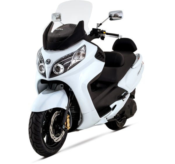 Dafra Maxsym 400i tem redução para brigar com Honda SH 300i 1