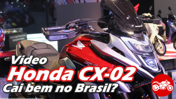 Honda CX-02 vai substituir XRE 300?