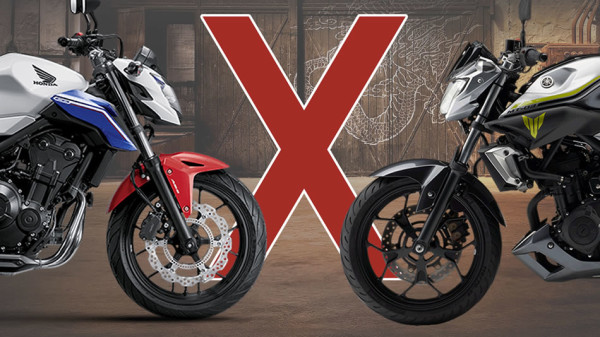 MT-03 ou CB 500F Comparativo Qual a melhor
