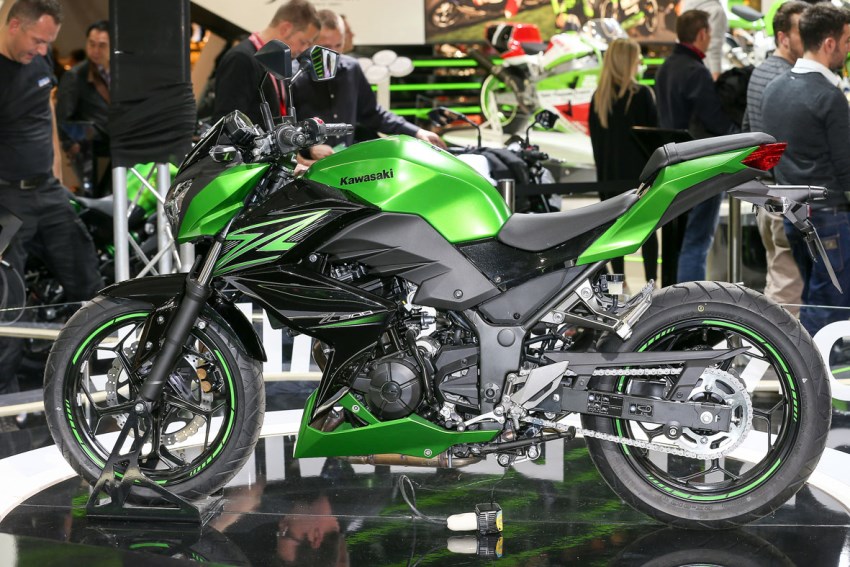 Lançamento da Nova Kawasaki Z300 2015 no EICMA | Motorede