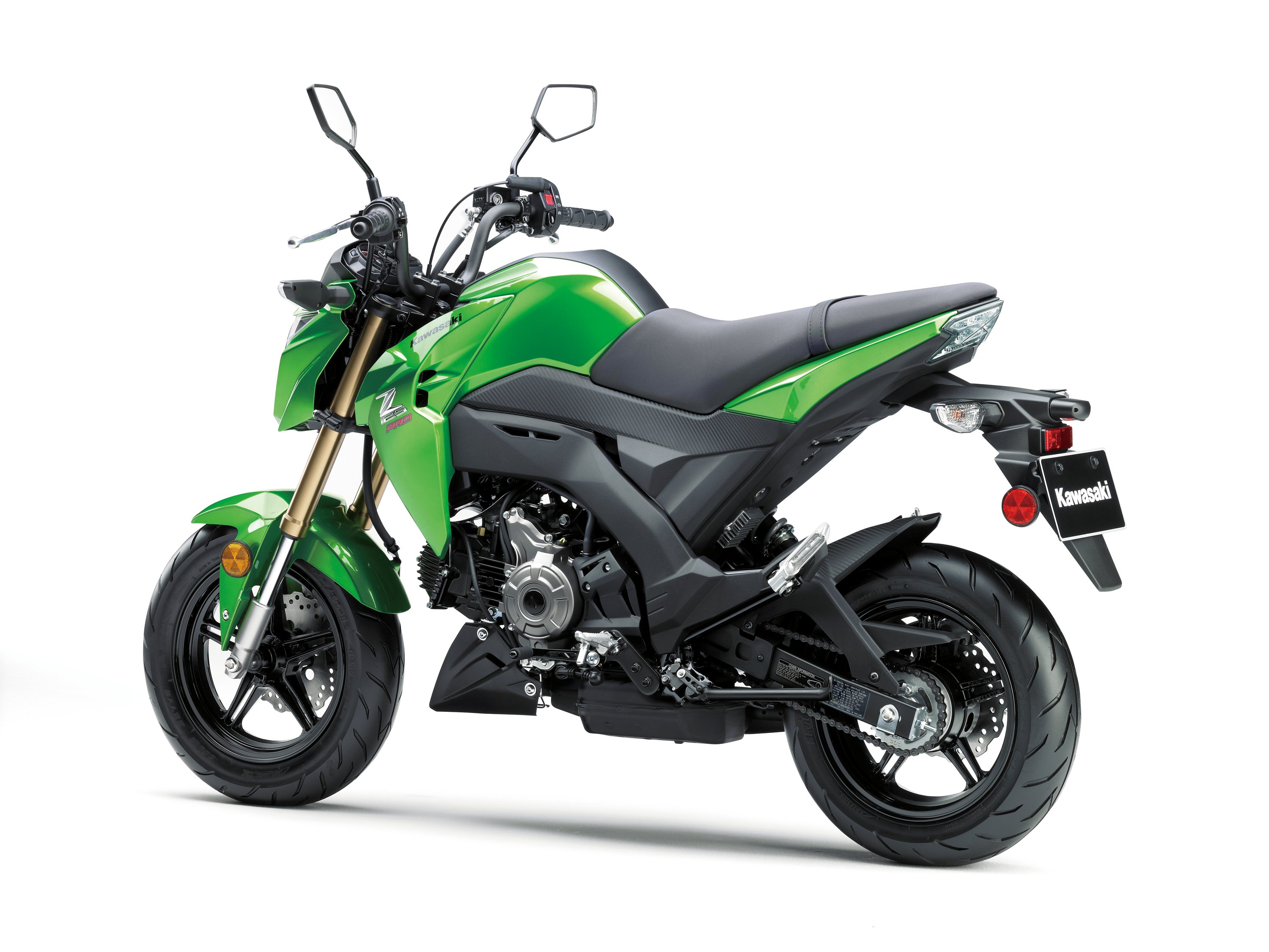 Kawasaki Z125 Pro Compacta lançada nos Estados Unidos 4 Motorede