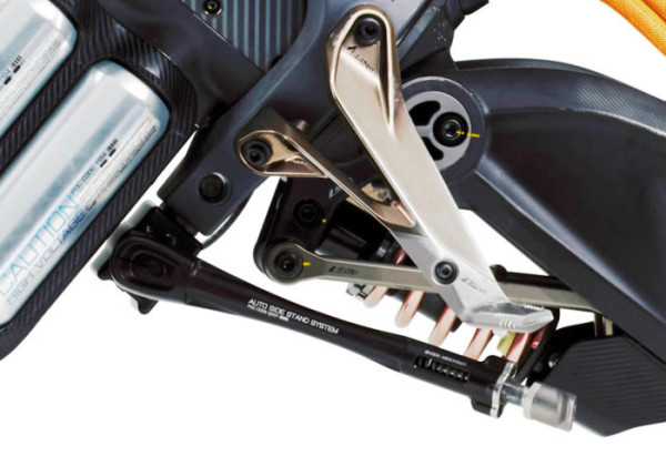 Yamaha Motoroid Suspensão Traseira