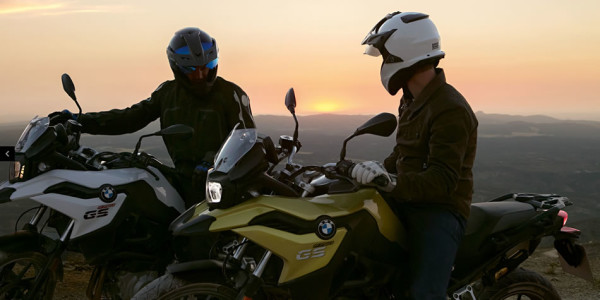 BMW F750GS 2018 Branca e Amarela