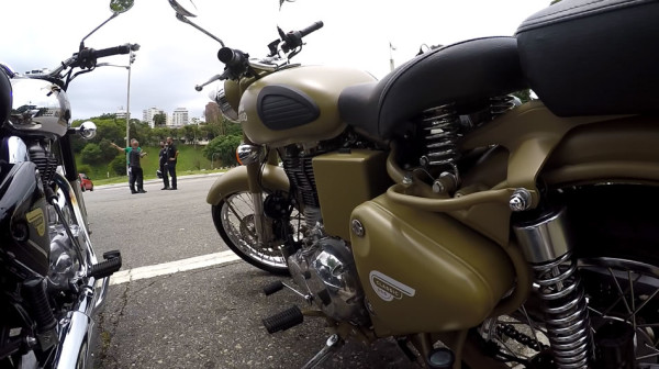 Royal Enfield Classic 500 Desert Storm test-ride