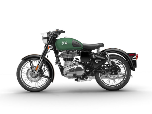 Royal Enfield Classic 500 Redditch Verde