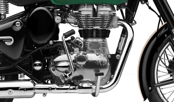 Royal Enfield Classic 500 Redditch Verde motor