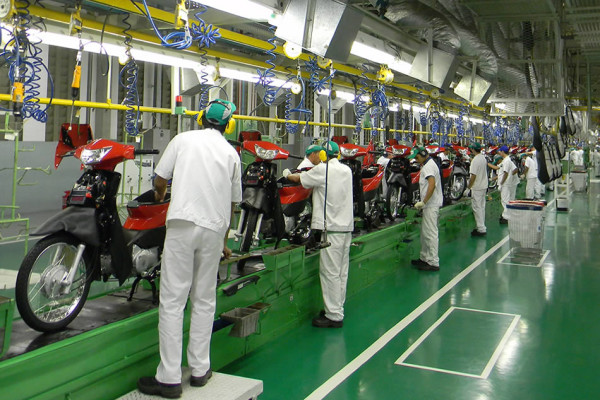 Fábrica da Honda em Manaus