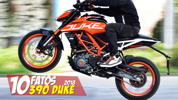 10 FATOS- KTM 390 DUKE 2018 NO BRASIL