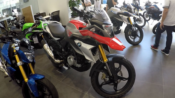 Test-ride BMW G 310 GS Cor Vermelha