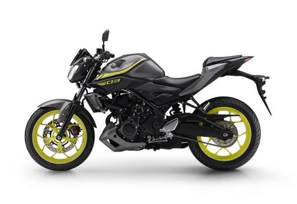 Yamaha MT-03 2019 Cinza com Verde