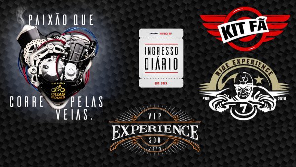 Salão Duas Rodas 2019 Tipos de Ingressos