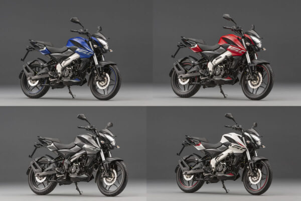 Cores da moto Bajaj Dominar 160 no Brasil