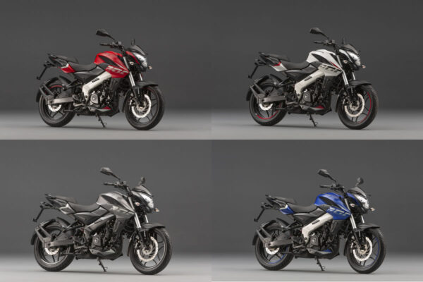 Cores da moto Bajaj Dominar 200 no Brasil