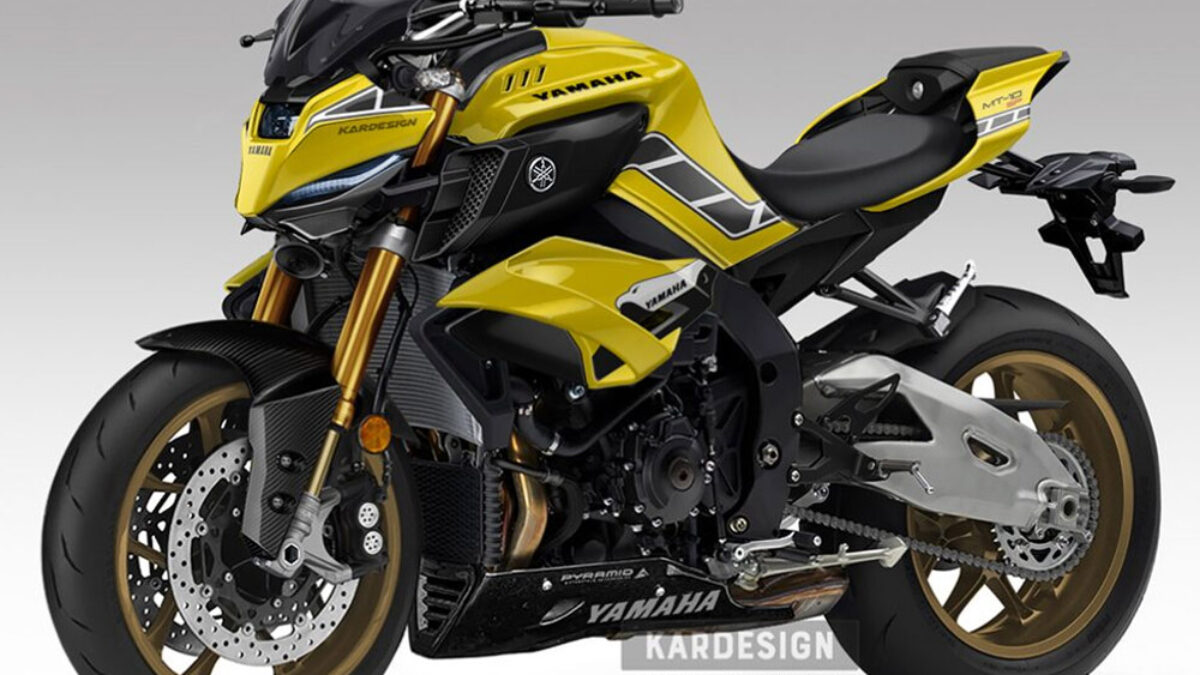 Designer Desenha Nova Yamaha MT-10 De 4 Cilindros | Motorede