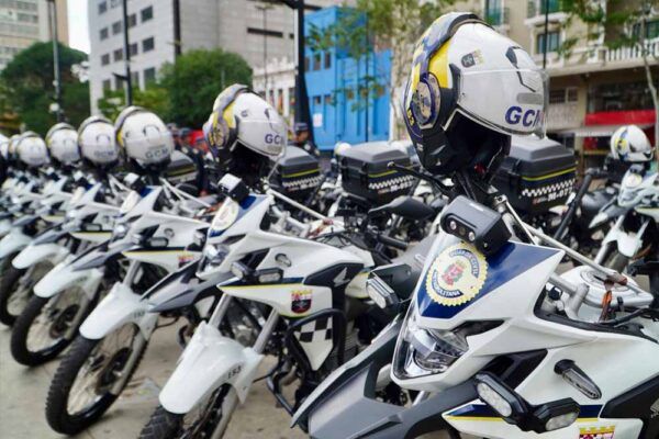 Motos da PM tem cameras que reconhecem placas 1