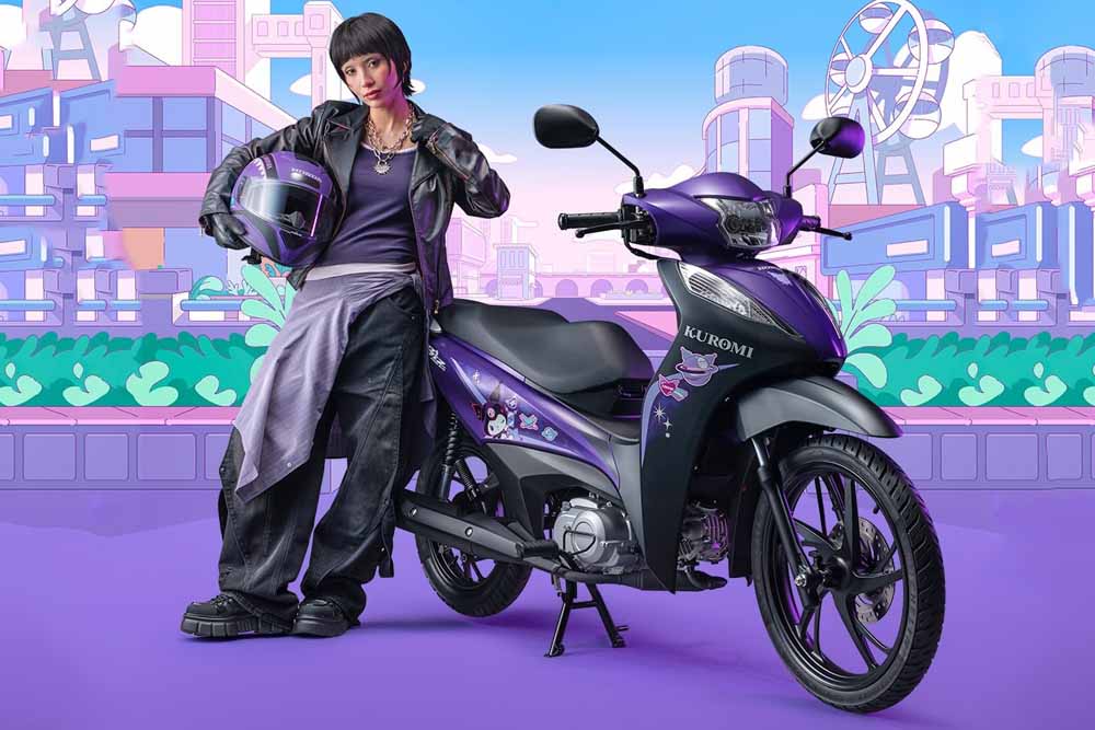 Nova Honda Biz Kuromi 125 2027: Veja fotos, preço e ficha técnica